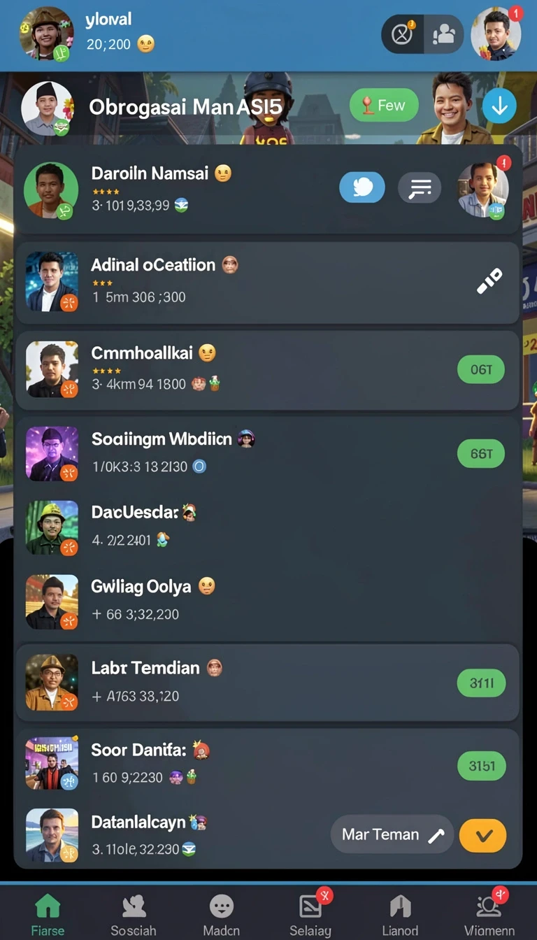 Halaman detail dengan informasi versi, ukuran, dan rating.